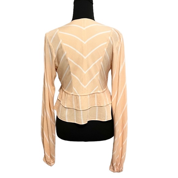 Free People Samifran Top in Peach - Picture 7 of 10